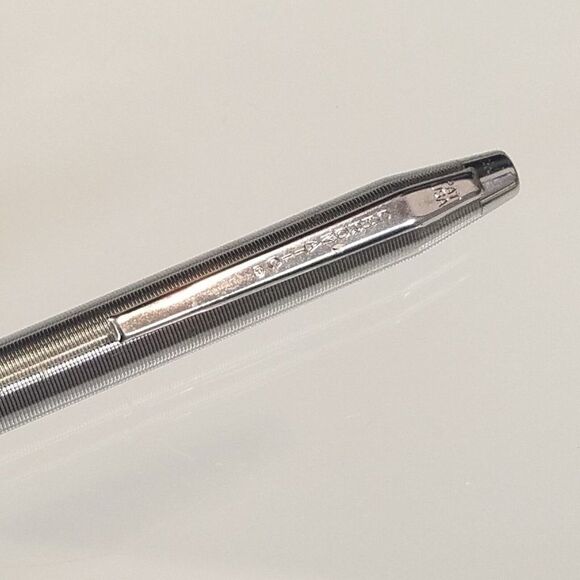 Citizens Gas Vintage Ballpoint Pen Chromatic Double Twist 2 Color Needs Refills - Picture 5 of 12